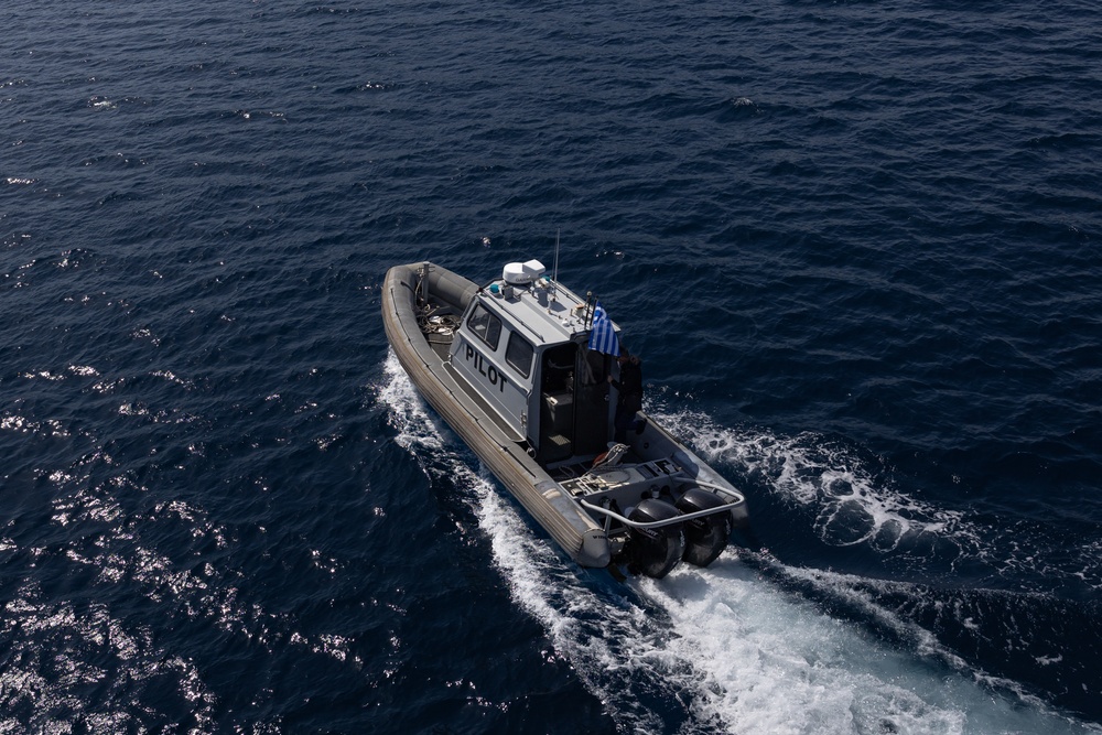 USS Oscar Austin (DDG 79) Departs Souda Bay, Greece after Mid-Deployment Voyage Repair (MDVR)