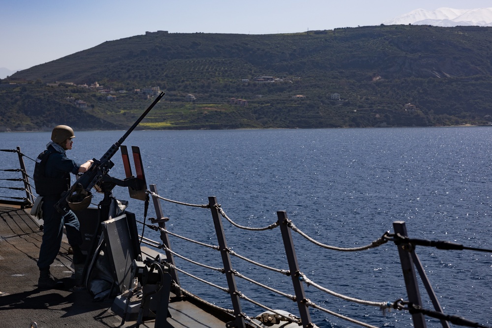 USS Oscar Austin (DDG 79) Departs Souda Bay, Greece after Mid-Deployment Voyage Repair (MDVR)