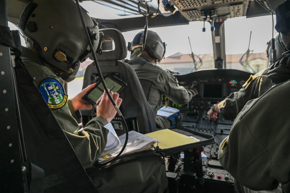 703rd HS refines key skills during training flight