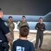 Bossier Police Officer Kenny Gallon Tours a B-52