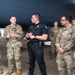 Bossier Police Officer Kenny Gallon Tours a B-52