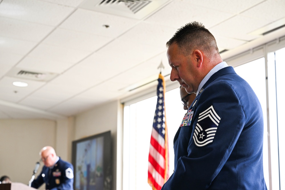 Chief Master Sergeant Michael Sterling retires after 30 years dedicated service