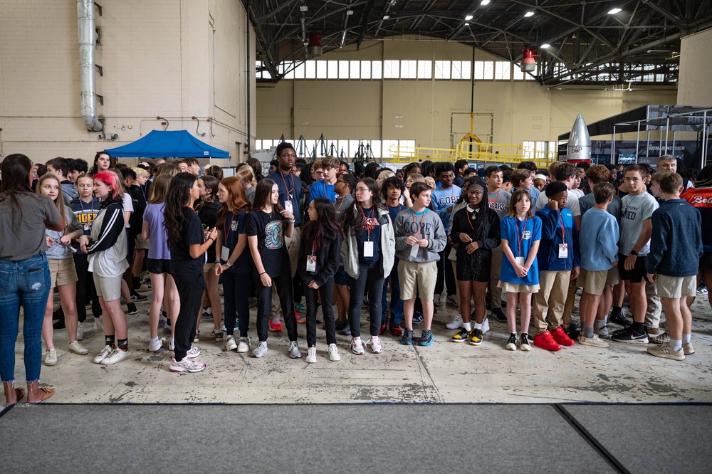 Students from Local Schools Visit Barksdale