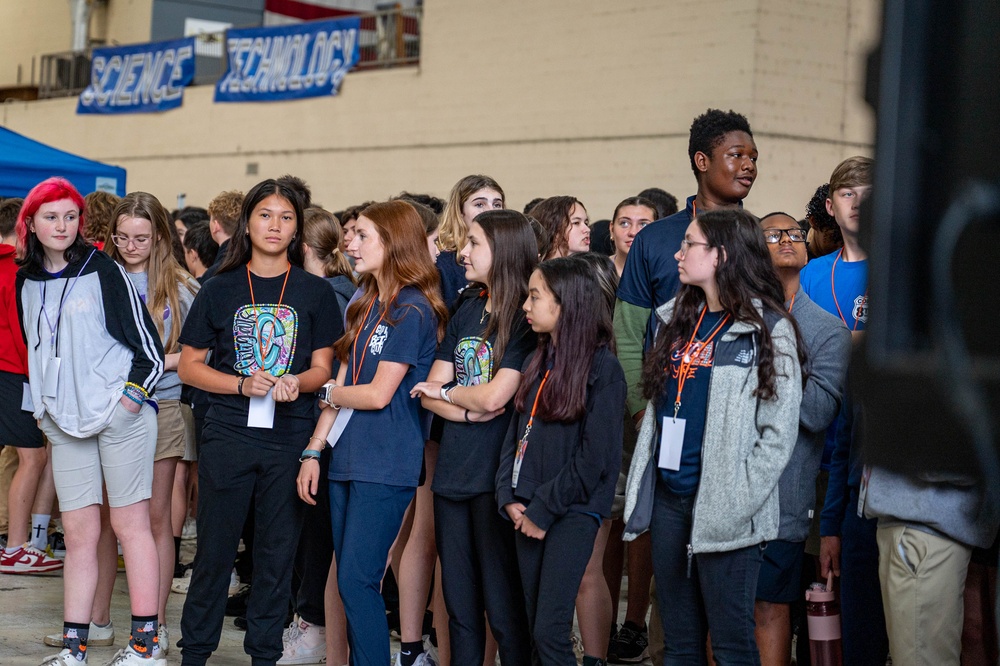 Students from Local Schools Visit Barksdale