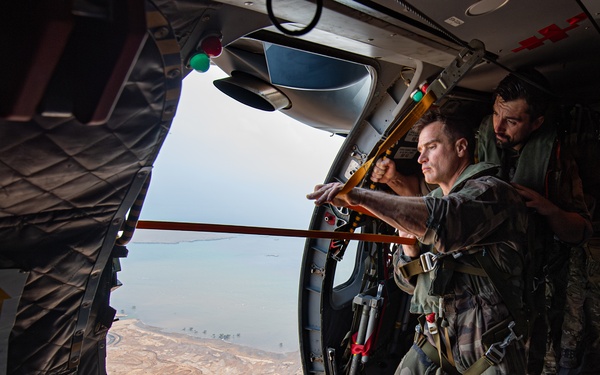 US and French Forces Conduct Joint Parachuting Exercise in Djibouti