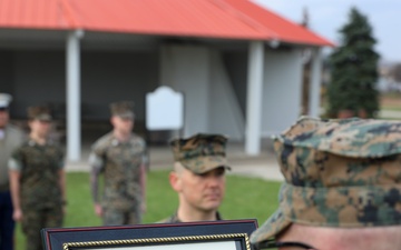 4th MCD's Newest Gunnery Sergeant