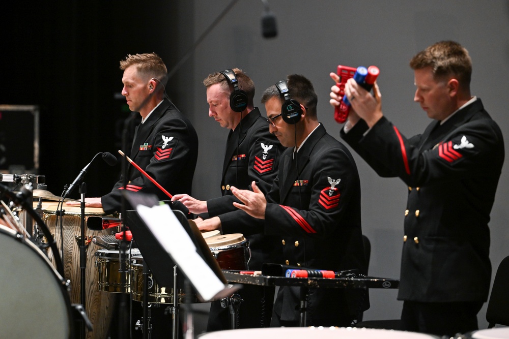 U.S. Navy Band performs in Virginia Beach on National Tour