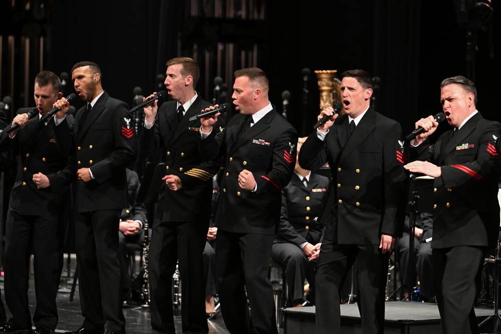 U.S. Navy Band performs in Virginia Beach on National Tour