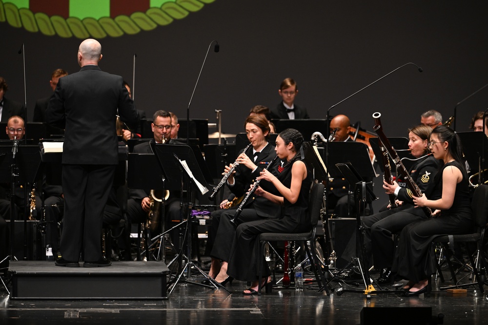 U.S. Navy Band performs in Virginia Beach on National Tour