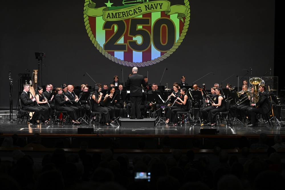 U.S. Navy Band performs in Virginia Beach on National Tour