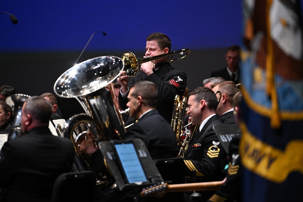 U.S. Navy Band performs in Virginia Beach on National Tour