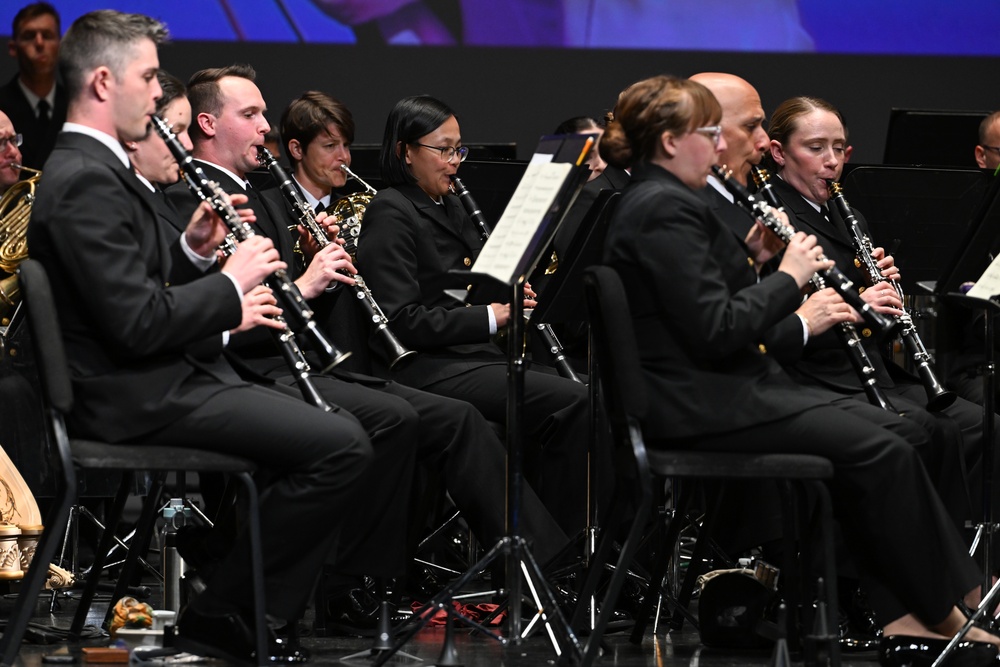 U.S. Navy Band performs in Virginia Beach on National Tour