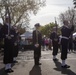 Sailors attend the Sacramento Farmers Market