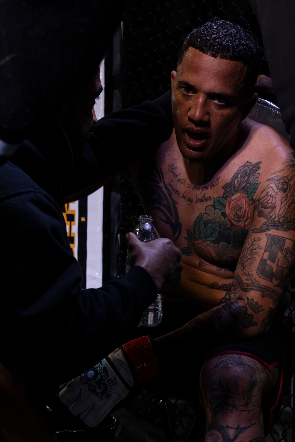 Marine Fighter Represents Camp Pendleton
