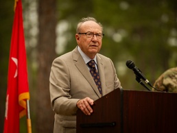 Retired Lt. Col. Wesley F. Walker Range 14 Dedication Ceremony
