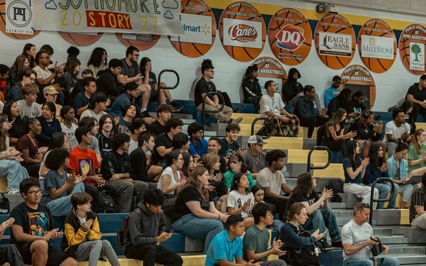 Marine Band San Diego’s Brass Band Performs at Stony Point HS