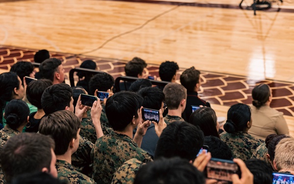Marine Band San Diego’s Brass Band Performs at Round Rock HS
