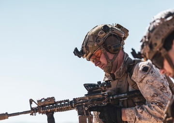 Marines conduct Infantry Marksmanship Assessment during 1st Marine Division Squad Competition