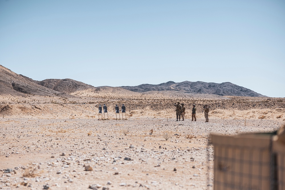 Marines conduct Infantry Marksmanship Assessment during 1st Marine Division Squad Competition