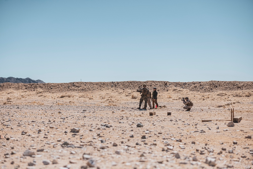 Marines conduct Infantry Marksmanship Assessment during 1st Marine Division Squad Competition