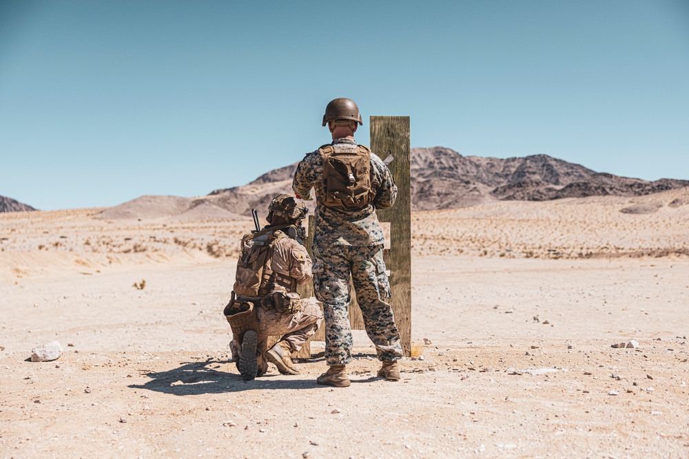 Marines conduct Infantry Marksmanship Assessment during 1st Marine Division Squad Competition