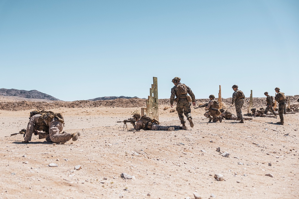 Marines conduct Infantry Marksmanship Assessment during 1st Marine Division Squad Competition