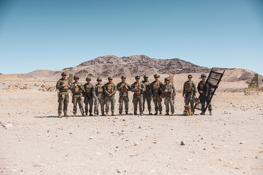 Marines conduct Infantry Marksmanship Assessment during 1st Marine Division Squad Competition