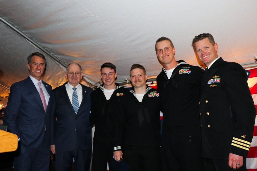 USS Thomas Hudner Returns to Port in Boston
