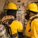 U.S. Coast Guard Cutter Kimball Crewmembers engage in training while patrolling the Eastern Pacific Ocean.