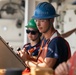 U.S. Coast Guard Cutter Kimball conducts small boat pursuit training and flight operations
