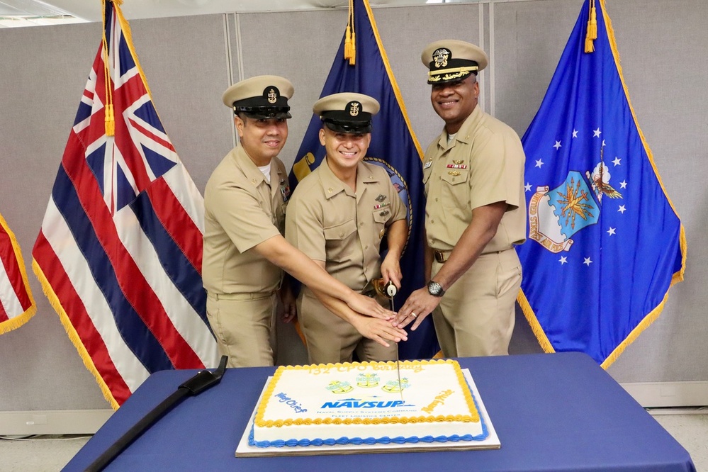 NAVSUP Fleet Logistics Center Pearl Harbor celebrates the 132nd Chief Petty Officer's Birthday