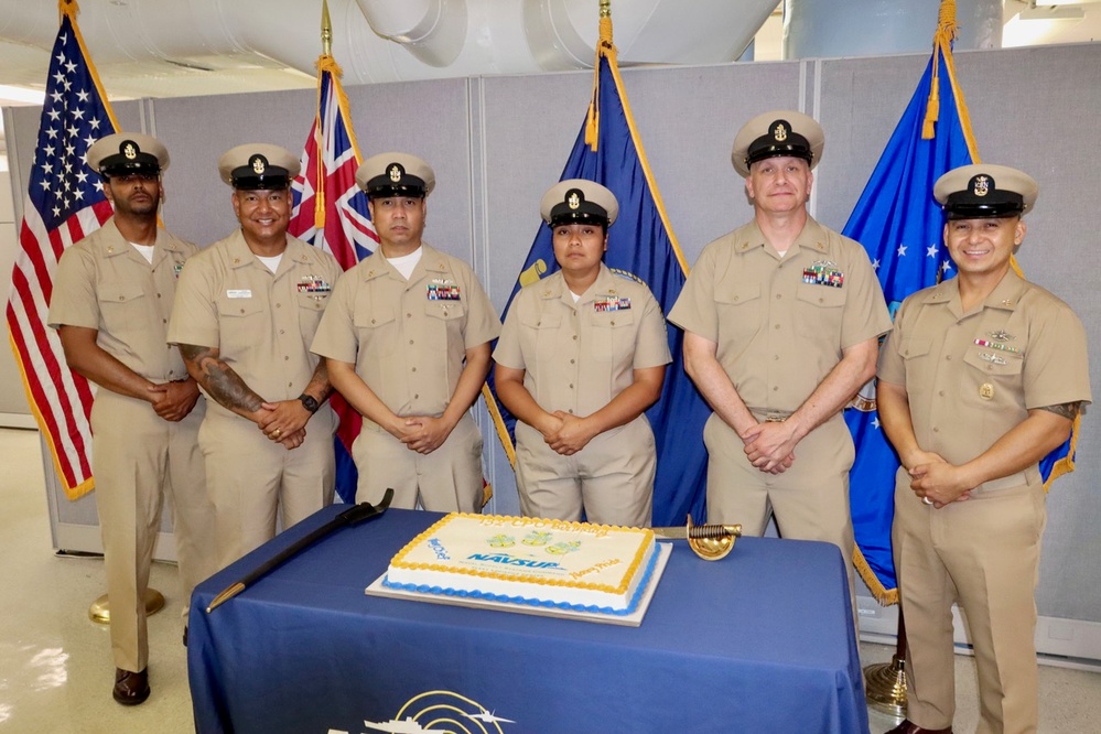NAVSUP Fleet Logistics Center Pearl Harbor celebrates the 132nd Chief Petty Officer's Birthday