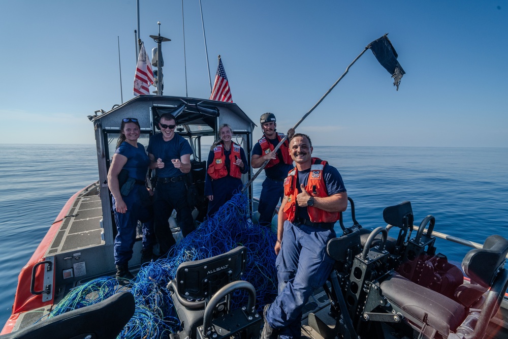 U.S. Coast Guard Cutter Kimball saves marine life, transfers detainees, and stops for fuel in Puerto Quetzal, Guatemala