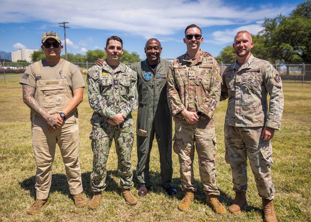 CNRH visits military working dog unit