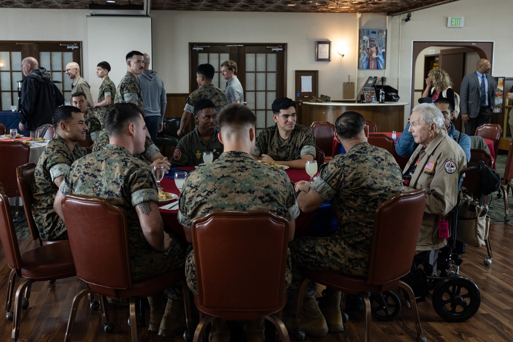 USMC WWII Veteran visits Okinawa and battle sites from WWII