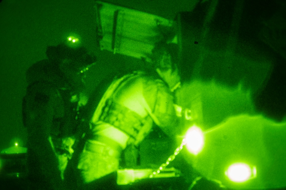 Exercise Fighting Wyvern 25-01: EOD night training