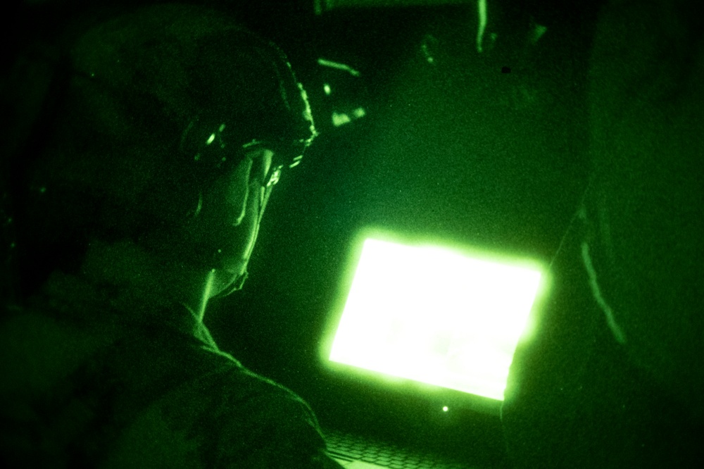Exercise Fighting Wyvern 25-01: EOD night training