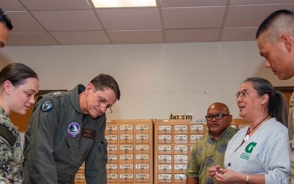 Commander Joint Task Force - Micronesia tours University of Guam facilities