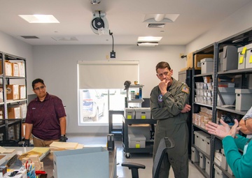 Commander Joint Task Force - Micronesia tours University of Guam facilities