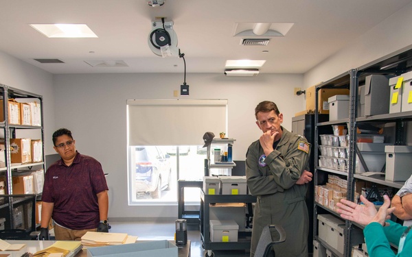 Commander Joint Task Force - Micronesia tours University of Guam facilities