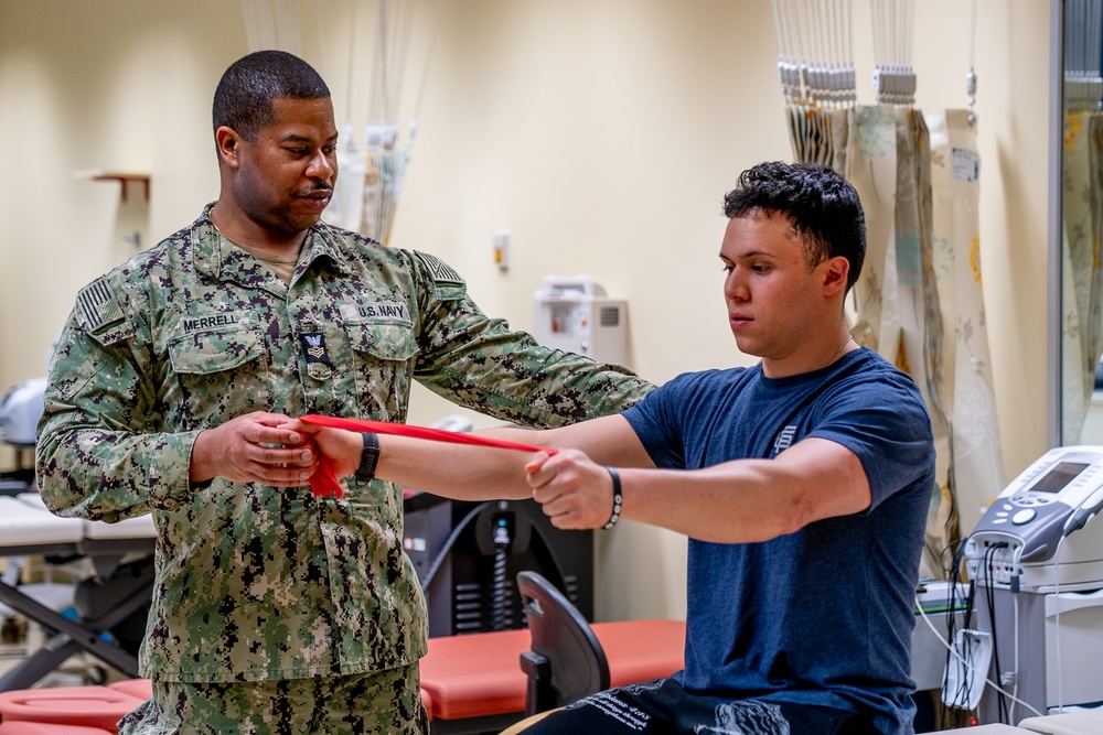 US NMRTC Sigonella FY24 Senior Sailor of the Year HM1 Shaunte Merrell