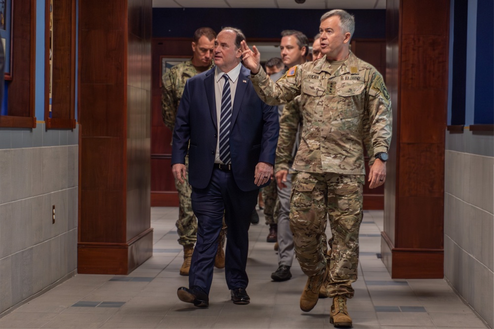 SECNAV visits U.S. Special Operations Command