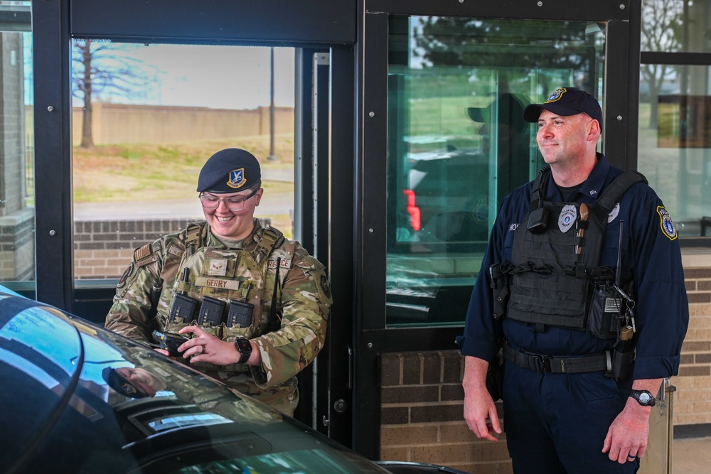 The Quiet Guardians of McConnell: DAF Police Officers