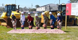 USACE and Partners Break Ground on New Barracks at Fort Johnson