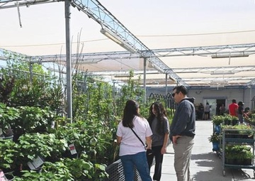 Spring in full bloom at AAFES Garden Center Grand Opening at Fort Cavazos