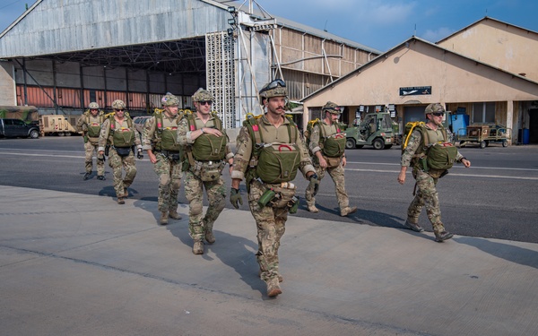 US and French Forces Conduct Joint Parachuting Exercise in Djibouti