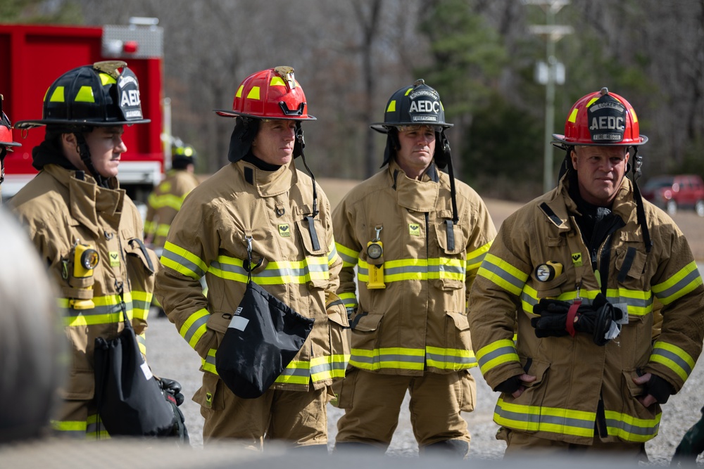 Arnold AFB Fire and Emergency Services boost readiness with annual live fire training