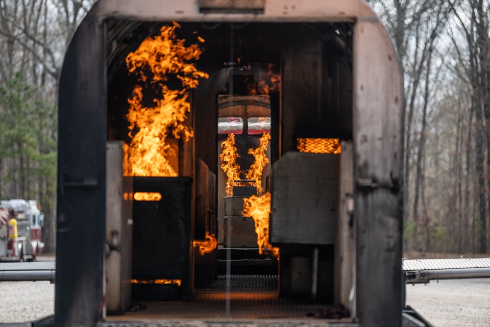 Arnold AFB Fire and Emergency Services boost readiness with annual live fire training