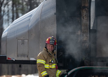 Arnold AFB Fire and Emergency Services boost readiness with annual live fire training