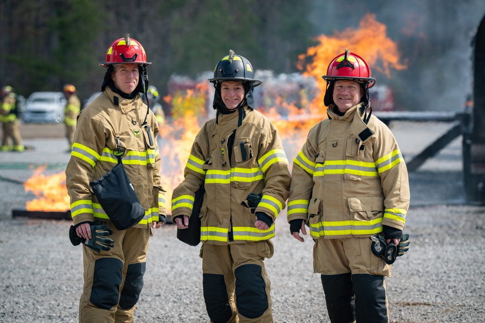 Arnold AFB Fire and Emergency Services boost readiness with annual live fire training